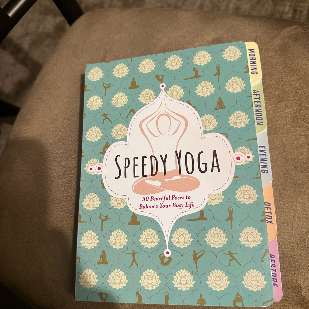 Speedy Yoga Book with Peaceful Poses